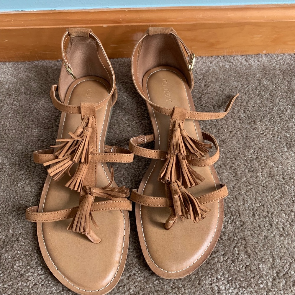 Suede Gladiator Sandals